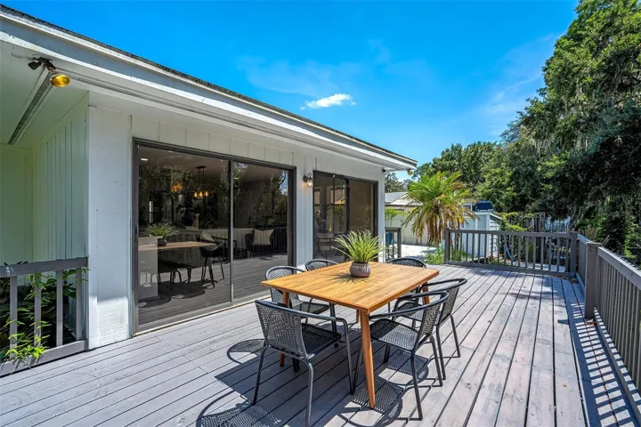 back Porch Off Kitchen