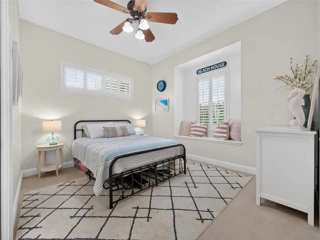 Bedroom 3 with access to Jack and Jill bathroom