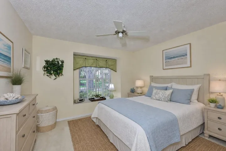 Virtually Staged Guest Bedroom