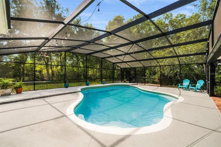 Large Pool Deck