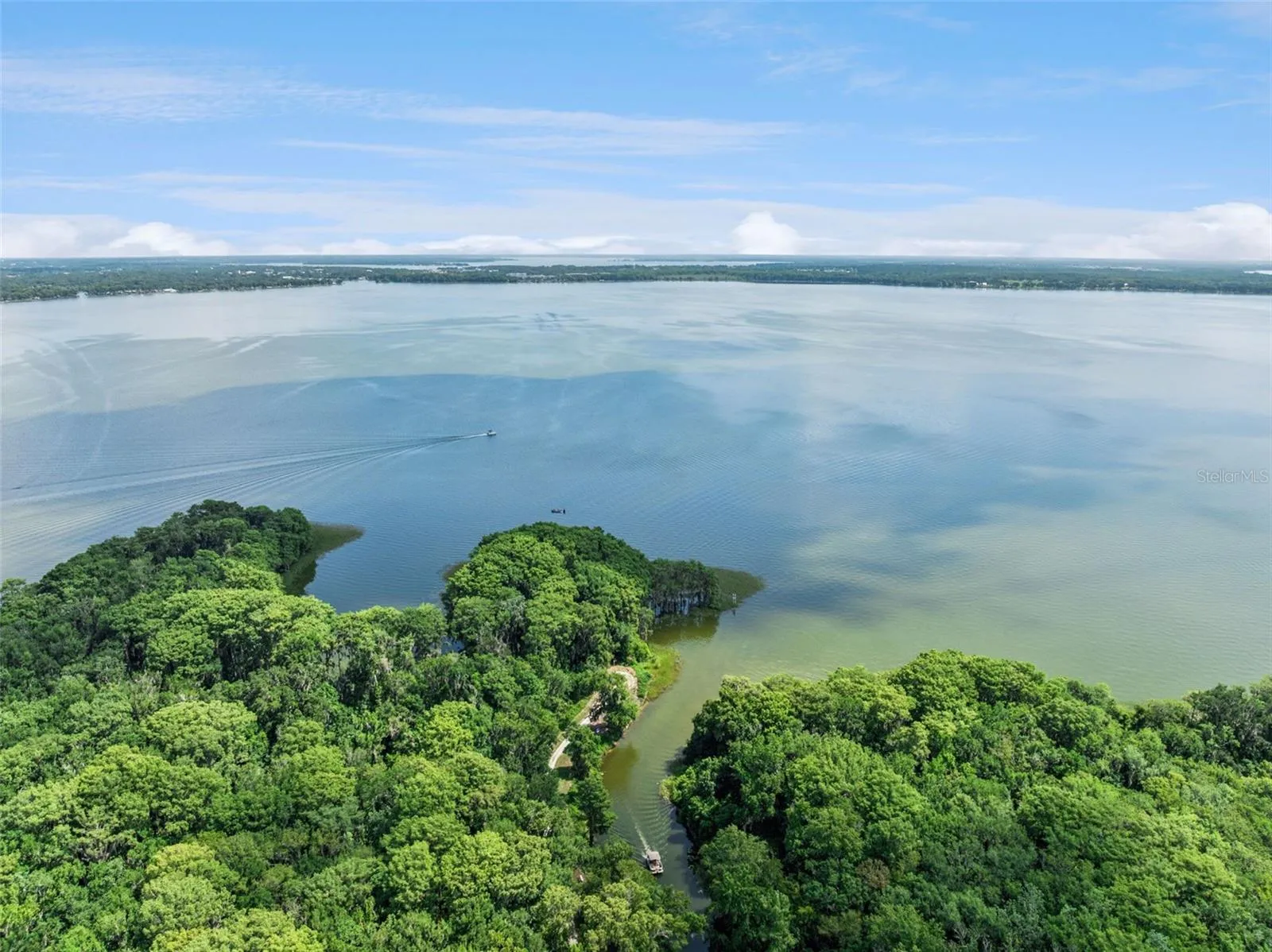 Access from Hawthorne to Lake Harris and the Harris Chain of Lakes