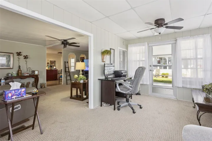 Front bonus room