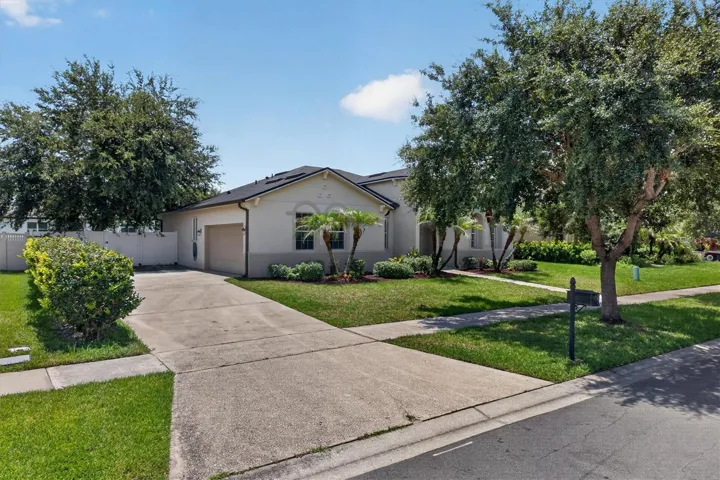 Side Facing Garage & Extended Driveway
