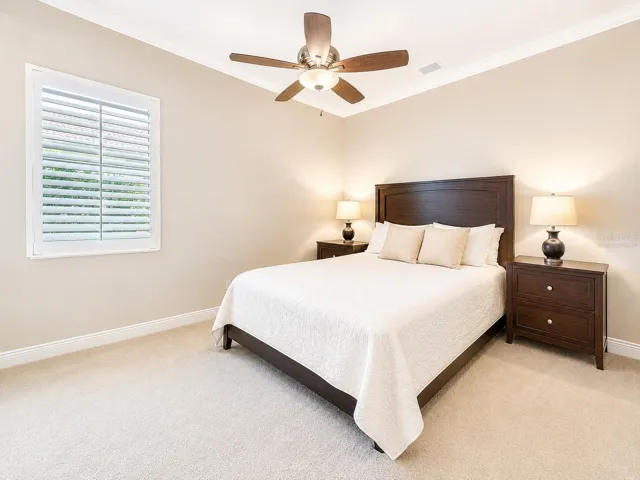 Second bedroom -virtually staged