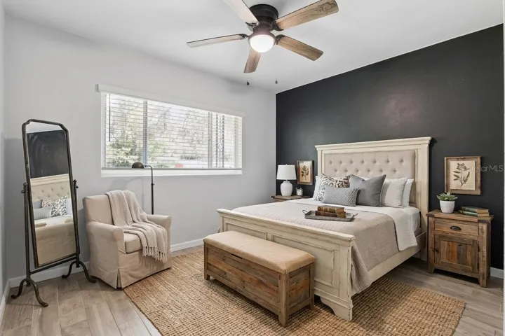 Primmary Bedroom Staged