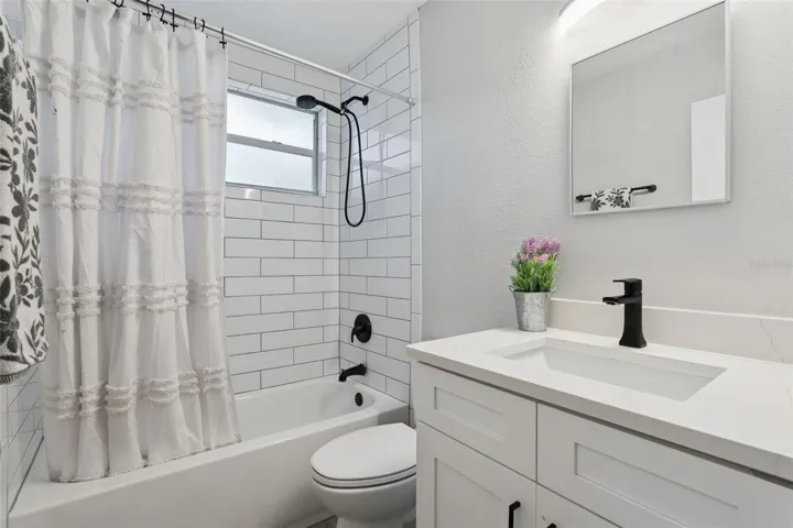 Secondary Bathroom remodeled in 2023