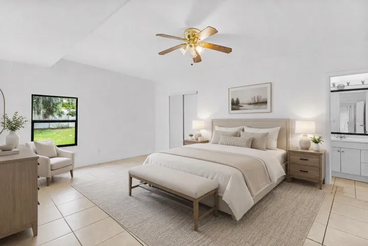 Virtually Staged - Primary Bedroom