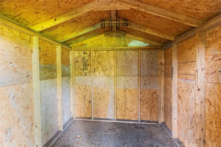 Storage Shed Inside