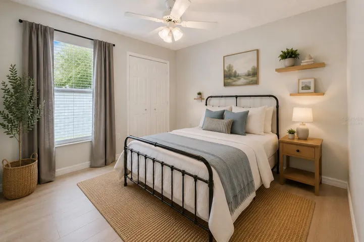 Virtually Staged Bedroom 3