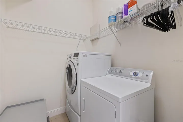 Interior Laundry room upstairs