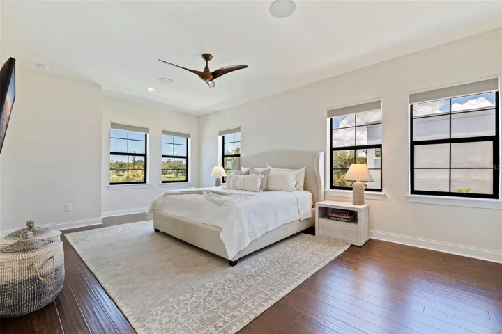 Third floor primary bedroom