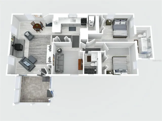 Residence 3D Flooplan