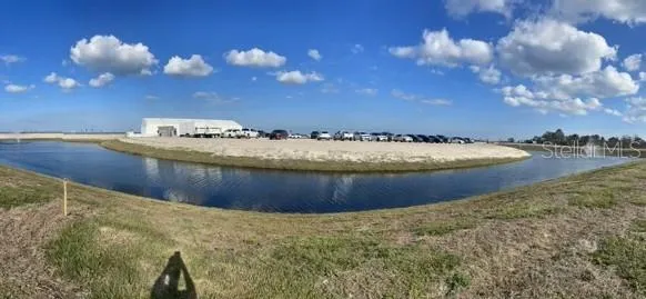 Pond view from lot
