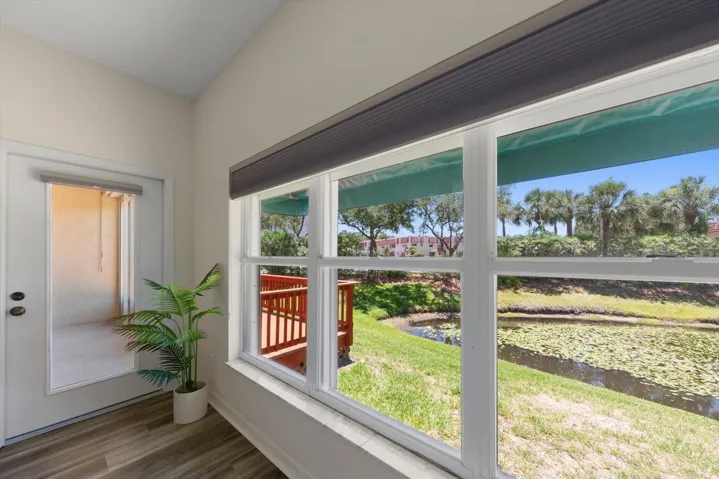 DOOR TO SCREENED PORCH / DECK