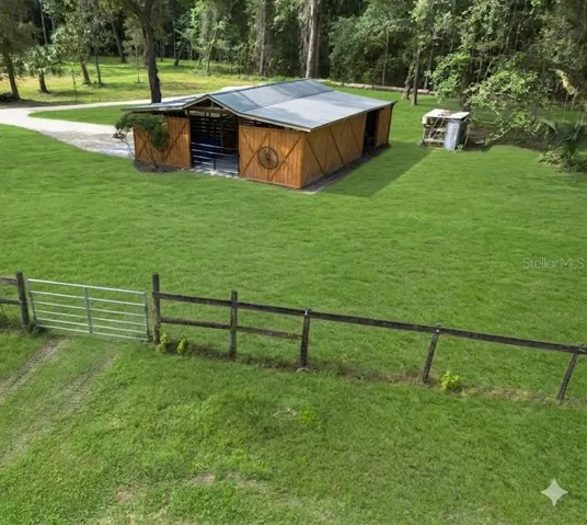 Barn Aerial View