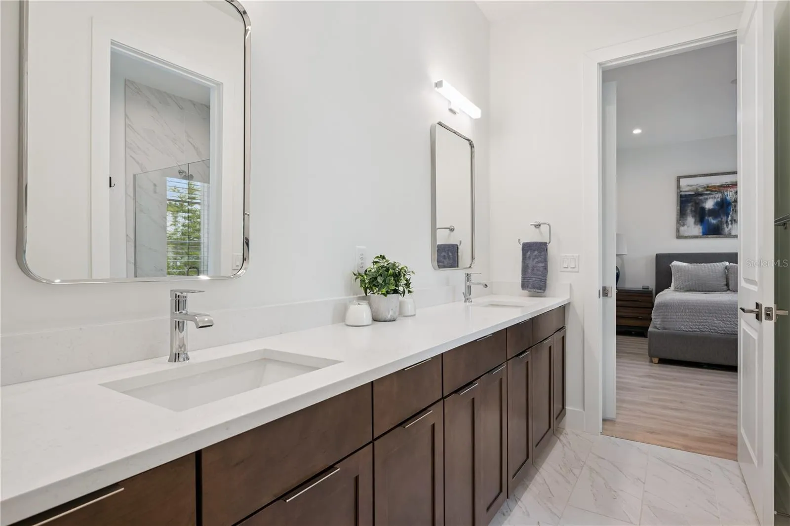 Shared Ensuite that services Bedrooms Two and Three