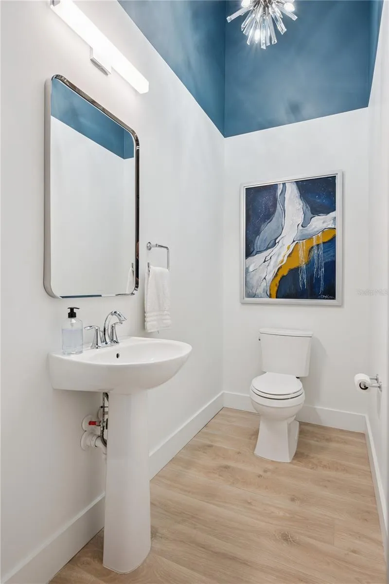 Half Bathroom on First Floor