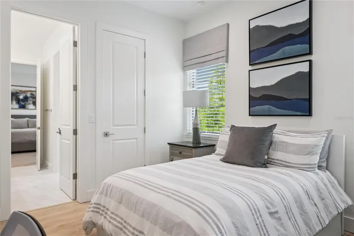 Third Bedroom with Shared Ensuite Double Sinks/Walk-In Shower