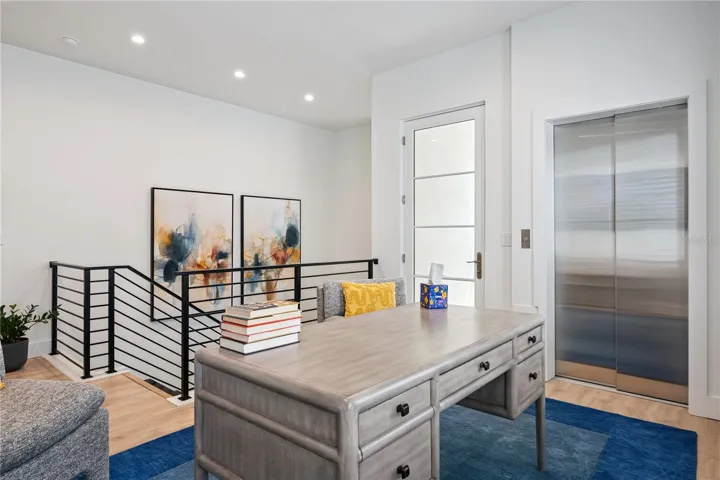 Second Floor Loft and In-Unit Elevator Access