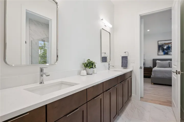 Shared Ensuite that services Bedrooms Two and Three