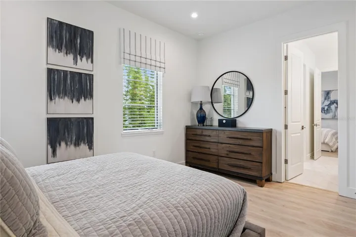 Second Bedroom with Shared Ensuite with Double Sinks/Walk-In Shower