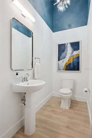 Half Bathroom on First Floor