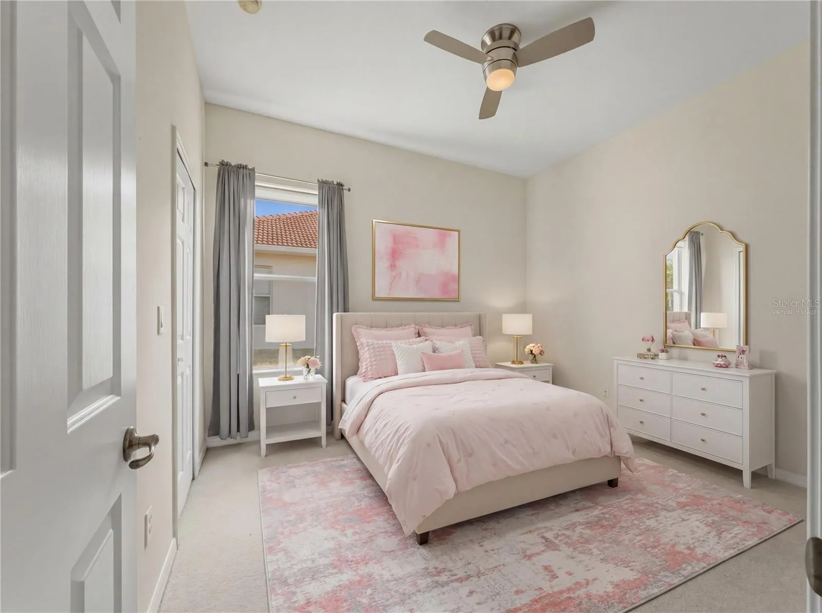Virtually Staged - Bedroom 2 - 11530 Oyster Bay Cir., New Port Richey, FL