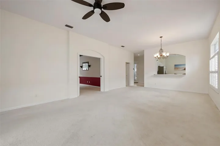 Living room, dining room