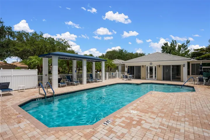 Community pool, clubhouse