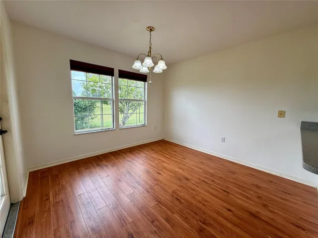 Eat in area in Kitchen going out to the back patio