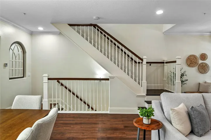 Luxury Vinyl Plank Throughout and Hardwood on the stairs-no carpet