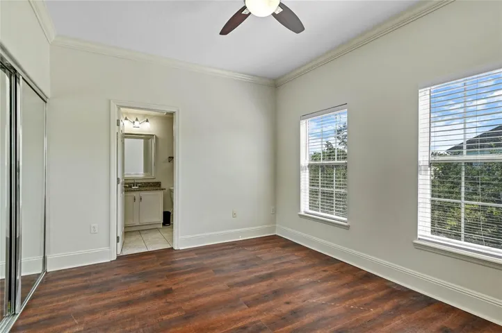 Upstairs Guest Bedroom with Rear Exposure