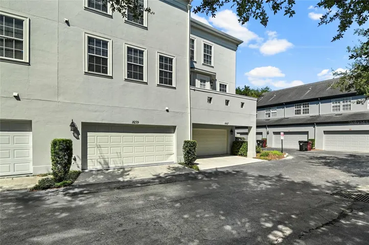 Rear Access to Two Car Garage