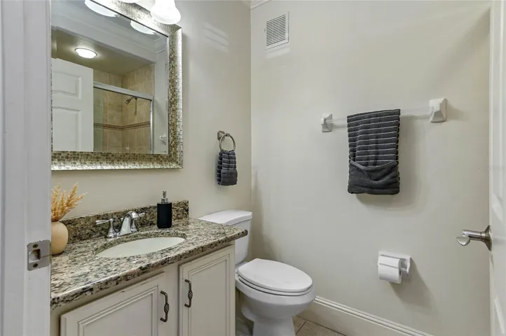 Full bathroom downstairs