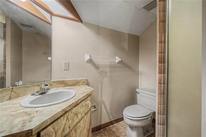 Upstairs 3rd Bathroom with step-in shower