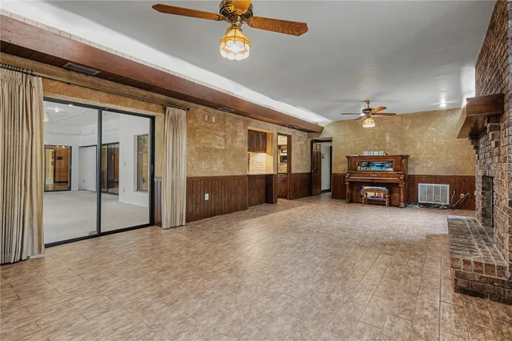 Bonus room/Flex space with Wood burning fireplace and Full Bath