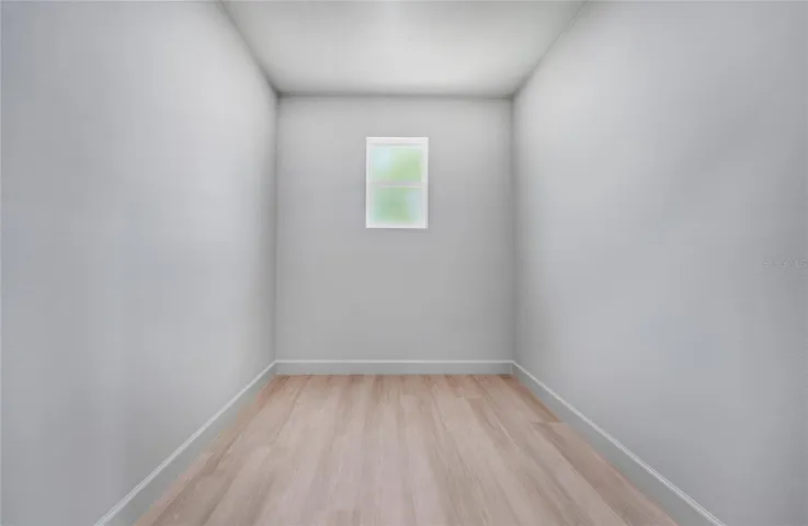 Walk-in closet for master bedroom