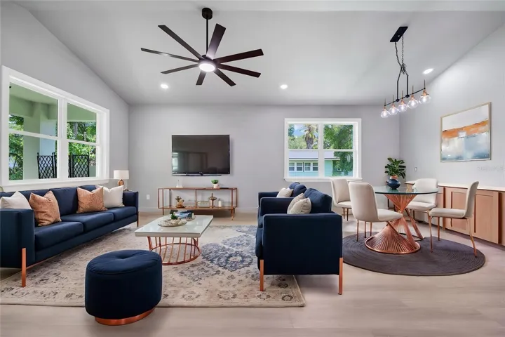 Great Room Staged