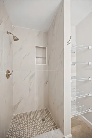 Primary bathroom shower
