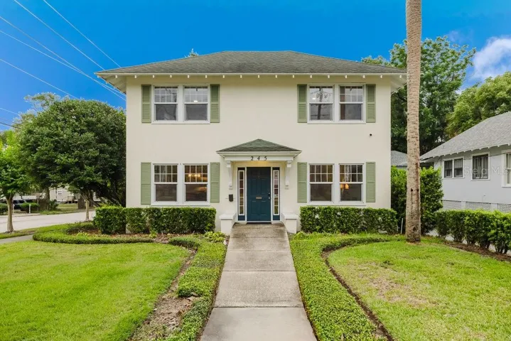 Front of home facing West.