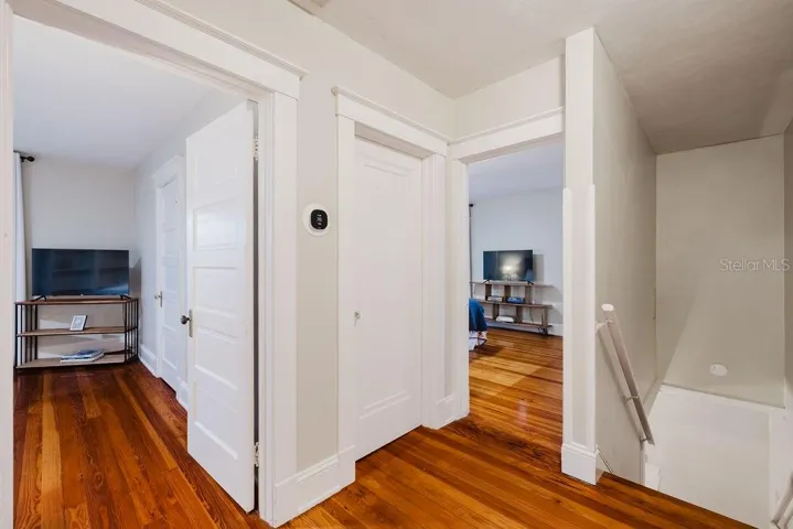 Second floor landing.