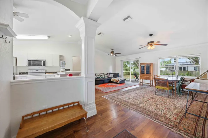 open floor plan