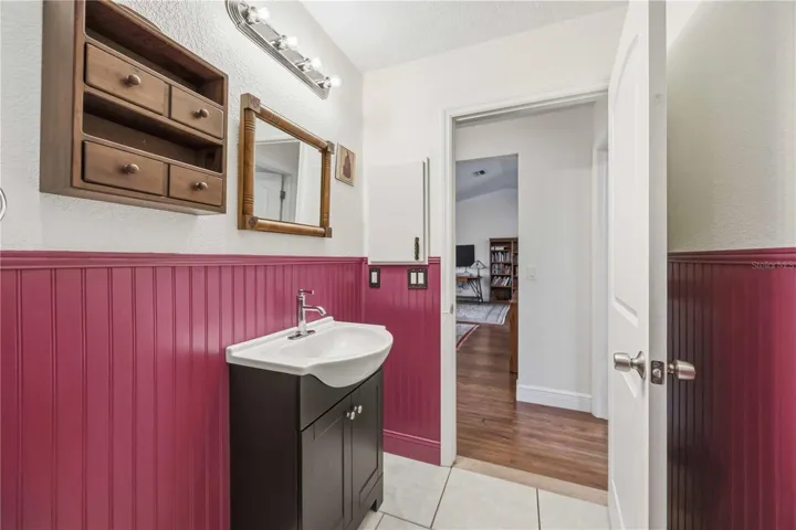 updated bathroom