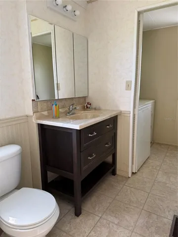 Attached Laundry Room