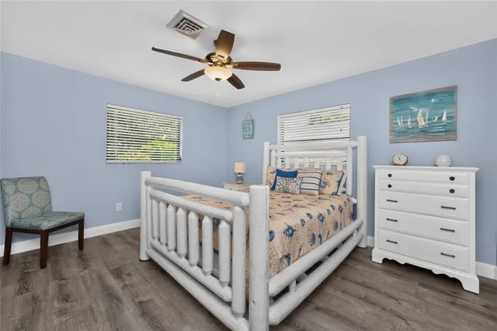 Another view of the guest bedroom.