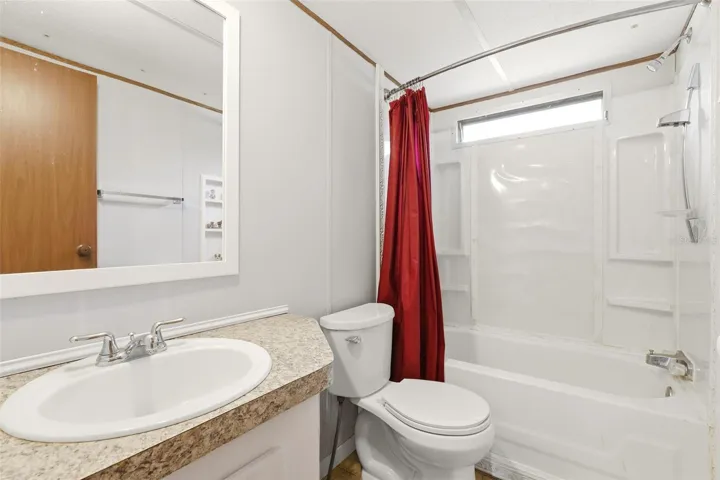 BATHROOM 2 - TUB SHOWER COMBO