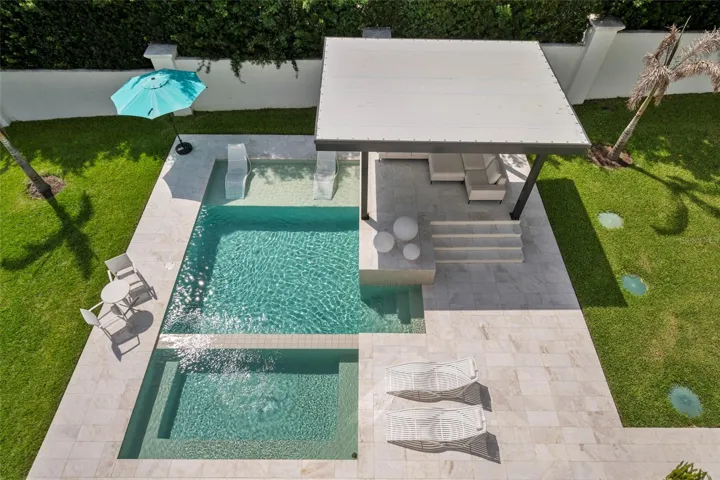 POOL AREA FROM ABOVE