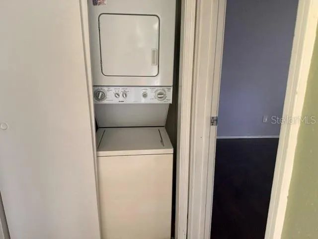 Stackable washer &amp; dryer