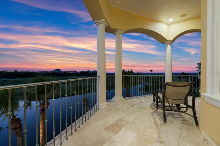 As the last course is cleared and the conversation continues, step onto the balcony and watch the sky transform into a breathtaking canvas of color stretching from the fairways to the Atlantic.