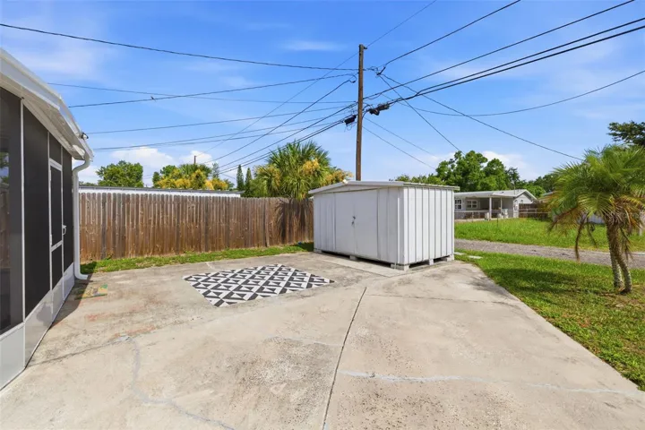Driveway / Shed
